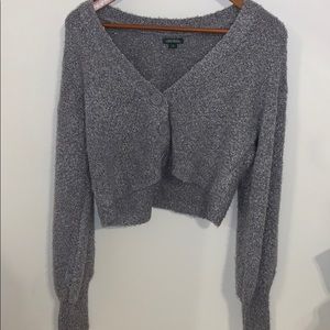 cropped cardigan